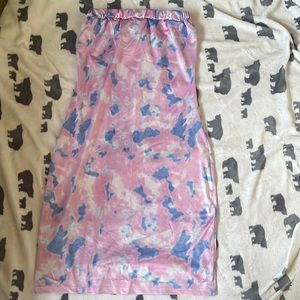 Cotton candy Tube Dress